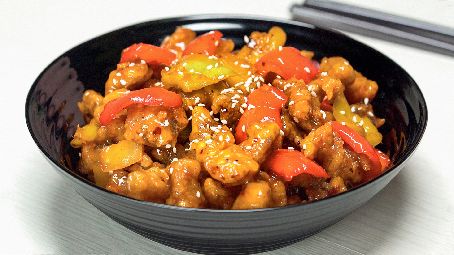 Свинина в кисло-сладком соусе с овощами рецепт – Японская кухня: Основные блюда. «Еда»