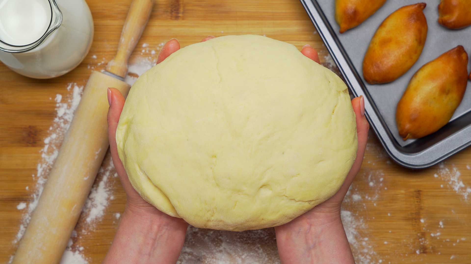 Сдобное дрожжевое тесто для пирогов
