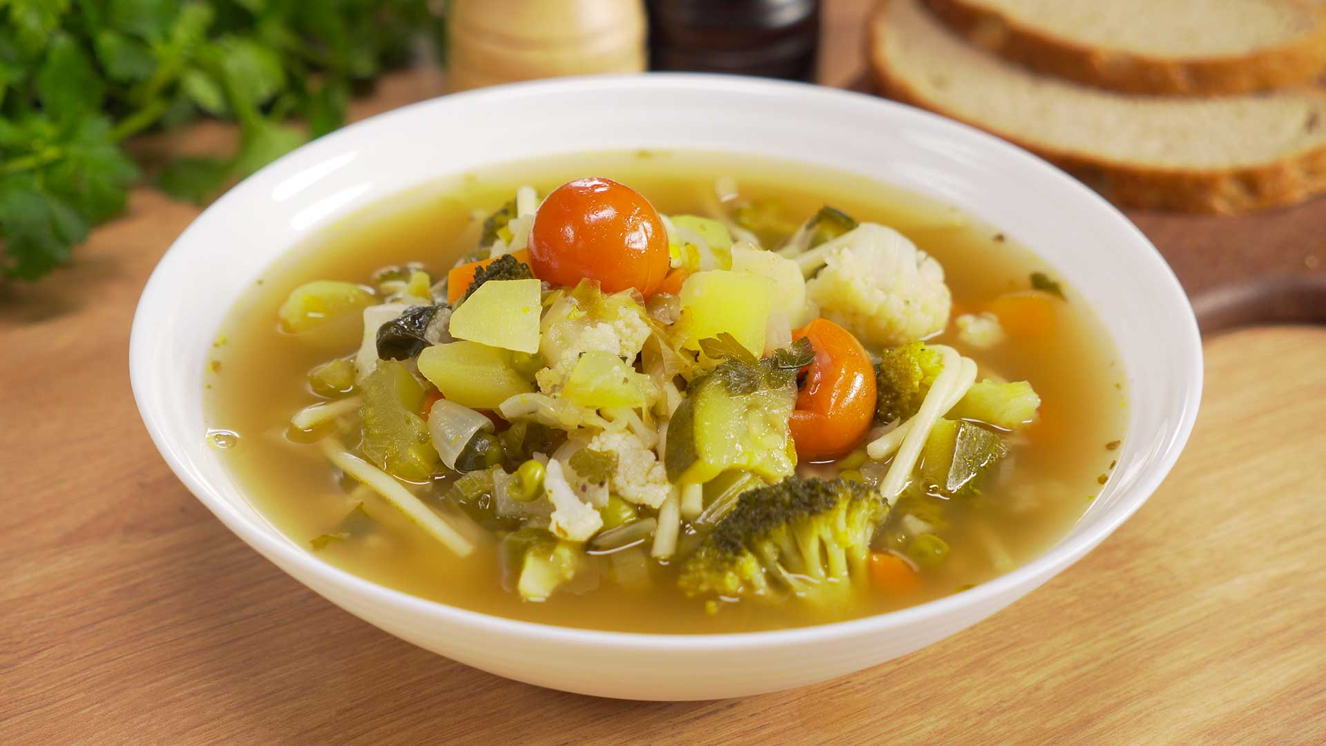 Минестроне итальянский овощной суп